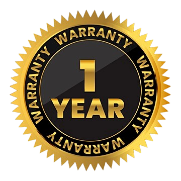 1-Year Warranty